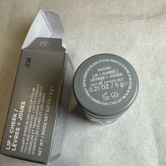 MILK MAKEUP Lip + Cheek Cream Blush Stick Color: Enigma - rose beige - Picture 3 of 4